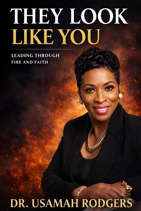 Book cover: "They Look Like You" by Dr. Usamah Rodgers.
